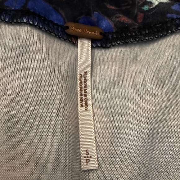 Free People velvet corset top - Picture 5 of 6